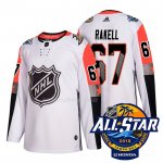 Maglia Hockey 2018 All Star Anaheim Ducks Rickard Rakell Autentico Bianco