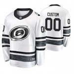 Maglia Hockey 2019 All Star Carolina Hurricanes Personalizzate Bianco