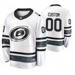Maglia Hockey 2019 All Star Carolina Hurricanes Personalizzate Bianco