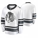 Maglia Hockey 2019 All Star Chicago Blackhawks Bianco
