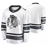 Maglia Hockey 2019 All Star Chicago Blackhawks Bianco