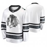 Maglia Hockey 2019 All Star Chicago Blackhawks Bianco