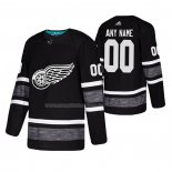 Maglia Hockey 2019 All Star Detroit Red Wings Personalizzate Nero2