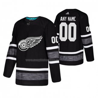 Maglia Hockey 2019 All Star Detroit Red Wings Personalizzate Nero2