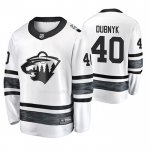 Maglia Hockey 2019 All Star Minnesota Wild Devan Dubnyk Bianco