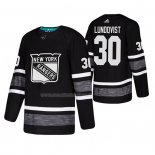 Maglia Hockey 2019 All Star New York Rangers Henrik Lundqvist Nero2
