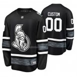 Maglia Hockey 2019 All Star Ottawa Senators Personalizzate Nero