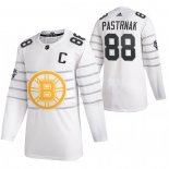 Maglia Hockey 2020 All Star Boston Bruins David Pastrnak Autentico Bianco