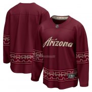 Maglia Hockey Arizona Coyotes Alternato Premier Breakaway 2022-23 Rosso