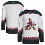 Maglia Hockey Arizona Coyotes Away Autentico Pro Blank Bianco