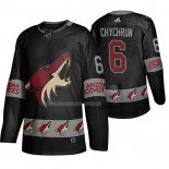 Maglia Hockey Arizona Coyotes Jakob Chychrun Breakaway Nero