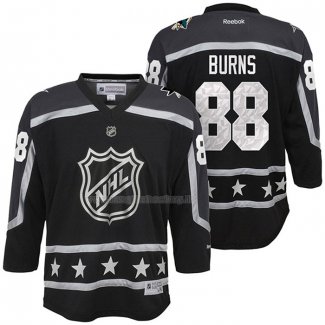 Maglia Hockey Bambino 2017 All Star San Jose Sharks Brent Burns Nero