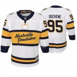 Maglia Hockey Bambino Nashville Predators Matt Duchene Replica Giocatore 2020 Winter Classic Bianco