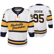 Maglia Hockey Bambino Nashville Predators Matt Duchene Replica Giocatore 2020 Winter Classic Bianco