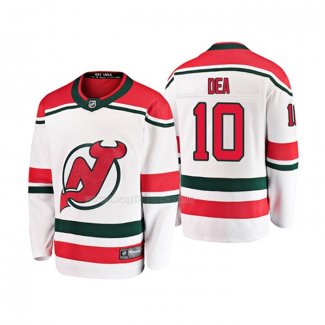 Maglia Hockey Bambino New Jersey Devils Jean Sebastien Dea Alternato Breakaway Bianco