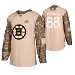 Maglia Hockey Boston Bruins David Pastrnak Veterans Day Camuffamento