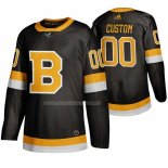 Maglia Hockey Boston Bruins Personalizzate Tercera Nero