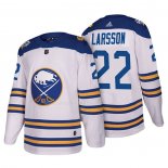 Maglia Hockey Buffalo Sabres Johan Larsson Autentico 2018 Winter Classic Bianco
