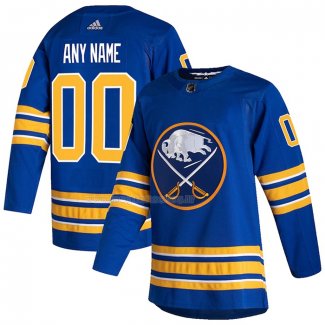 Maglia Hockey Buffalo Sabres Personalizzate Home Autentico 2020-21 Blu