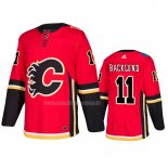 Maglia Hockey Calgary Flames Mikael Backlund Home Rosso
