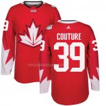 Maglia Hockey Canada Logan Couture 39 2016 World Cup Rosso