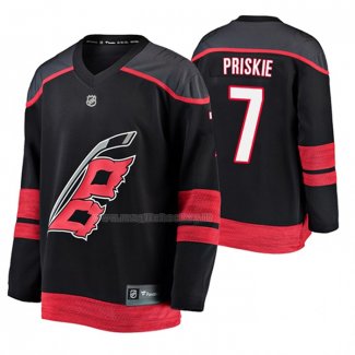 Maglia Hockey Chase Priskie Alternato Breakaway Nero Giocatore