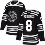 Maglia Hockey Chicago Blackhawks Bill Mosienko Autentico 2019 Winter Classic Nero