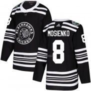 Maglia Hockey Chicago Blackhawks Bill Mosienko Autentico 2019 Winter Classic Nero