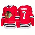 Maglia Hockey Chicago Blackhawks Brent Seabrook Home 2018 Rosso