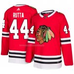 Maglia Hockey Chicago Blackhawks Jan Rutta Home Rosso
