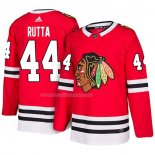 Maglia Hockey Chicago Blackhawks Jan Rutta Home Rosso