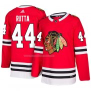 Maglia Hockey Chicago Blackhawks Jan Rutta Home Rosso