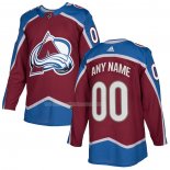 Maglia Hockey Colorado Avalanche Personalizzate Home Rosso