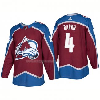 Maglia Hockey Colorado Avalanche Tyson Barrie Home Premier 2017-2018 Rosso