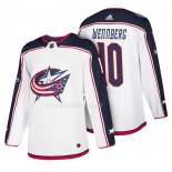 Maglia Hockey Columbus Blue Jackets Alexander Wennberg 2018 Bianco