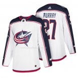 Maglia Hockey Columbus Blue Jackets Ryan Murray 2018 Bianco