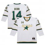 Maglia Hockey Dallas Stars Jamie Benn Mitchell & Ness 2009-10 Bianco