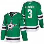 Maglia Hockey Dallas Stars John Klingberg Autentico Home 2018 Verde