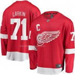 Maglia Hockey Detroit Red Wings Dylan Larkin Home Breakaway Rosso