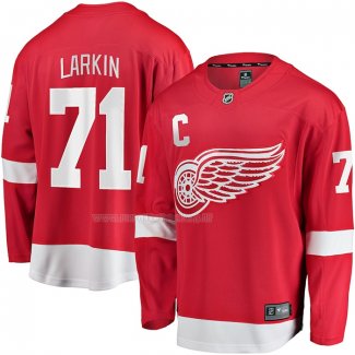 Maglia Hockey Detroit Red Wings Dylan Larkin Home Breakaway Rosso
