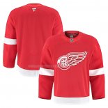 Maglia Hockey Detroit Red Wings Home Autentico Pro Rosso