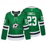 Maglia Hockey Donna Dallas Stars Esa Lindell Autentico Giocatore Verde