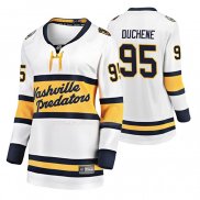 Maglia Hockey Donna Nashville Predators Matt Duchene Breakaway Giocatore 2020 Winter Classic Bianco