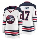 Maglia Hockey Donna Winnipeg Jets Adam Lowry Heritage Breakaway Bianco