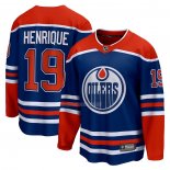 Maglia Hockey Edmonton Oilers Adam Henrique Home Breakaway Blu