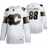 Maglia Hockey Golden Edition Calgary Flames Andrew Mangiapane Limited Bianco