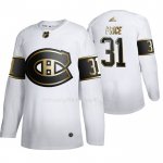 Maglia Hockey Golden Edition Montreal Canadiens Carey Price Autentico Bianco
