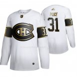 Maglia Hockey Golden Edition Montreal Canadiens Carey Price Autentico Bianco