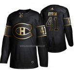 Maglia Hockey Golden Edition Montreal Canadiens Paul Byron Autentico Nero