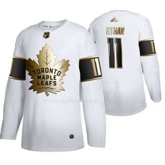 Maglia Hockey Golden Edition Toronto Maple Leafs Zach Hyman Limited Bianco